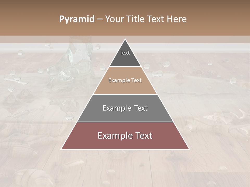 Leaking Wet Liquid PowerPoint Template