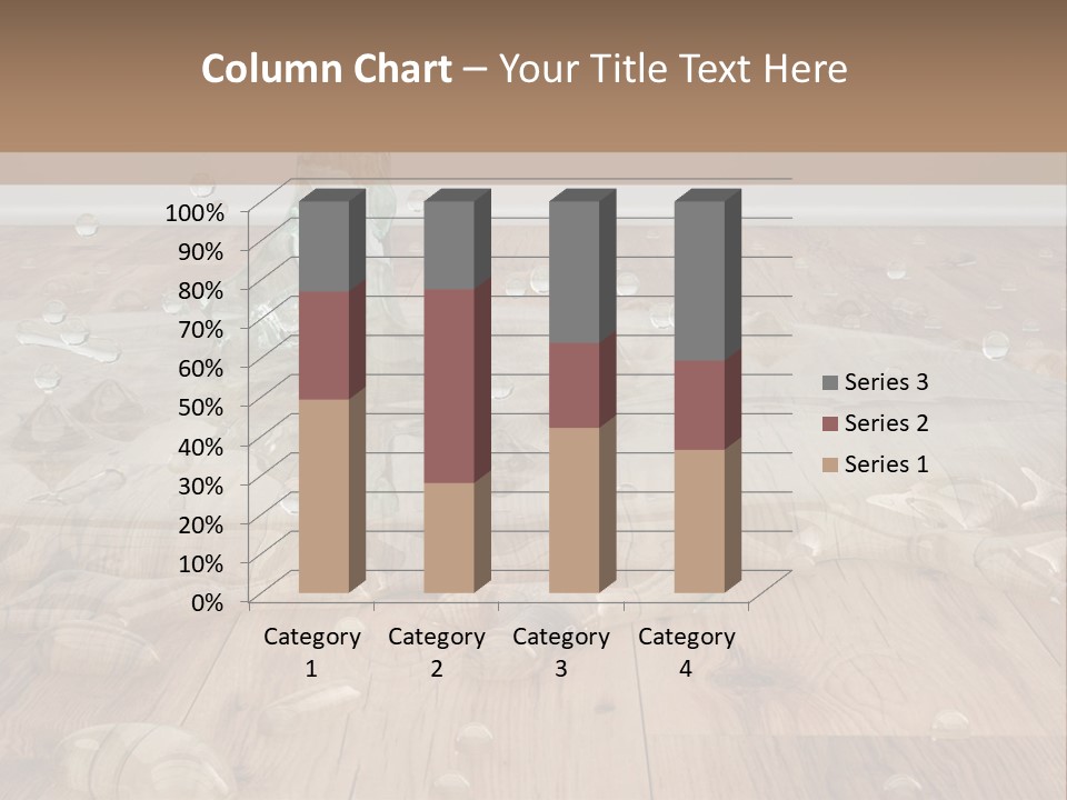 Leaking Wet Liquid PowerPoint Template