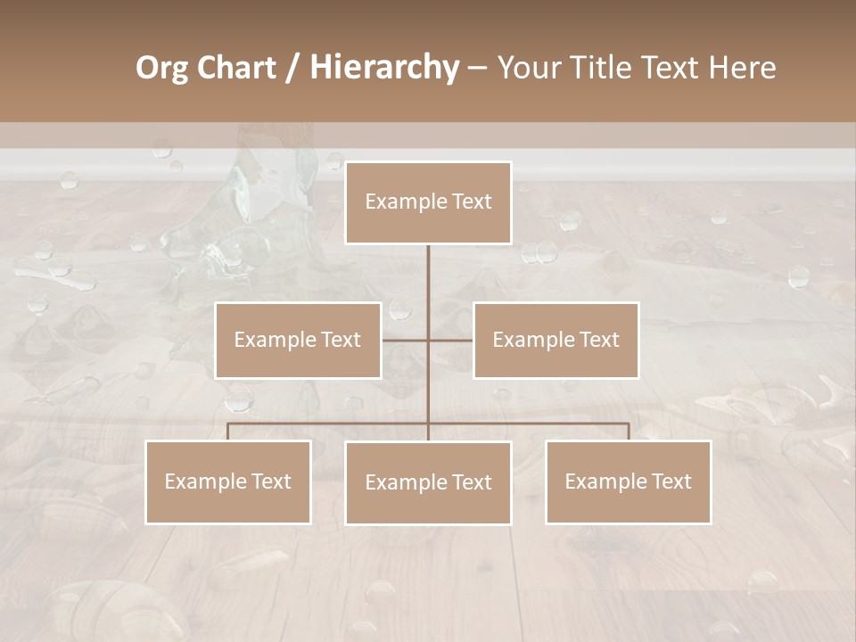 Leaking Wet Liquid PowerPoint Template