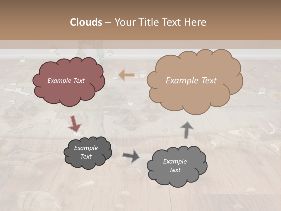 Leaking Wet Liquid PowerPoint Template