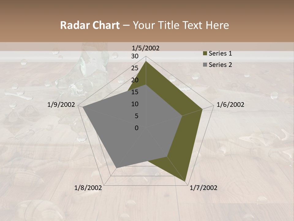 Leaking Wet Liquid PowerPoint Template