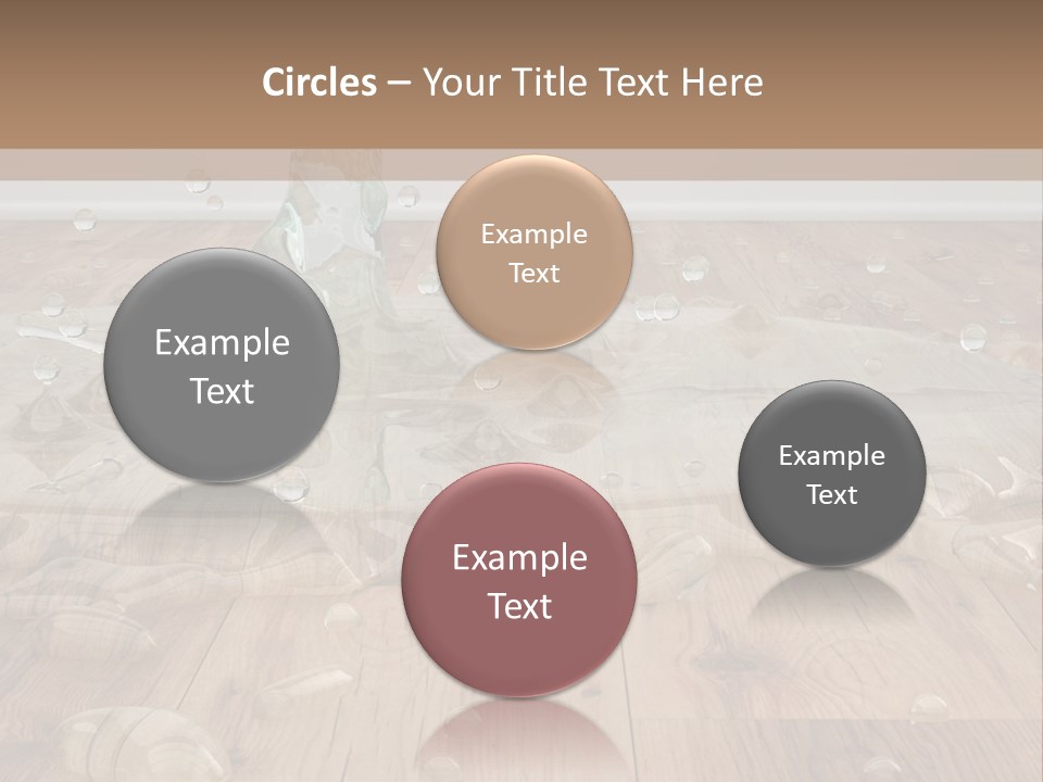Leaking Wet Liquid PowerPoint Template