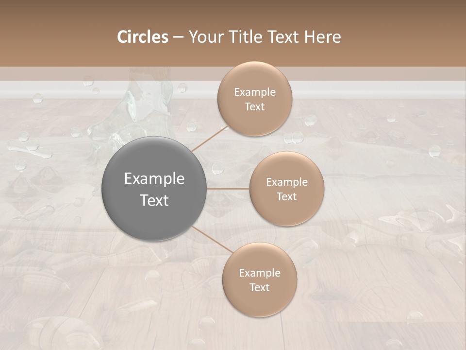 Leaking Wet Liquid PowerPoint Template