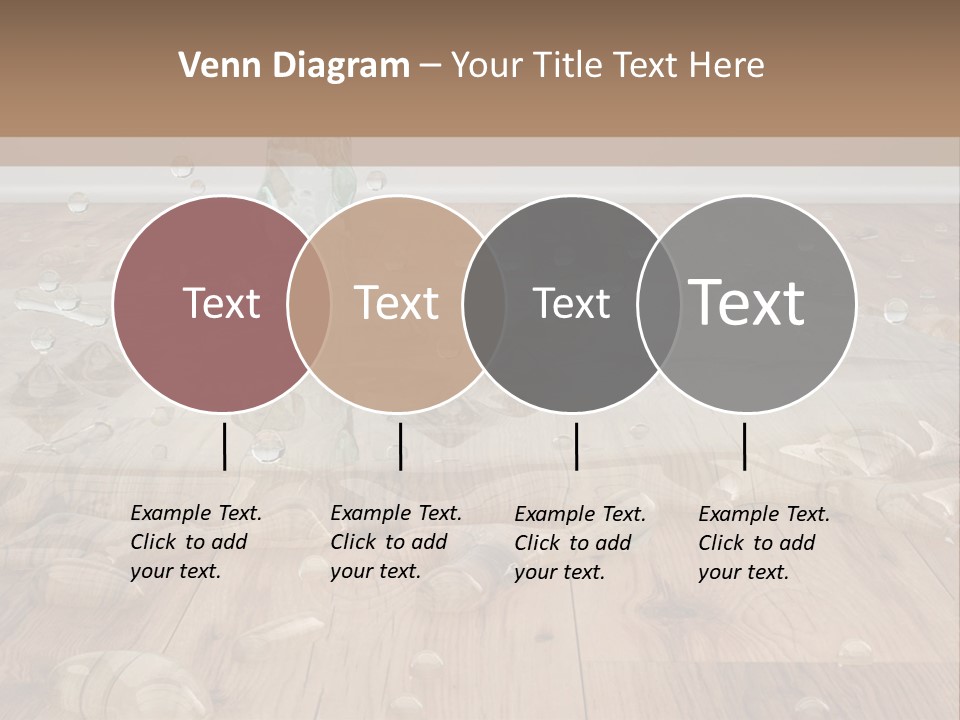 Leaking Wet Liquid PowerPoint Template