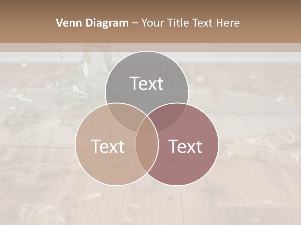 Leaking Wet Liquid PowerPoint Template