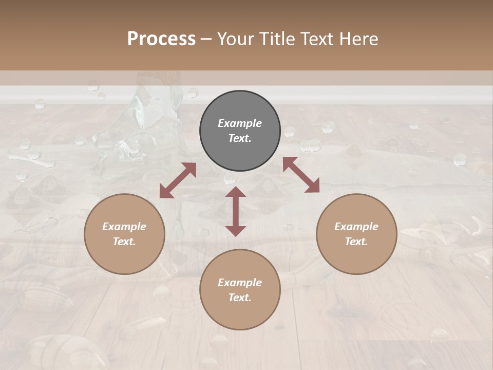 Leaking Wet Liquid PowerPoint Template