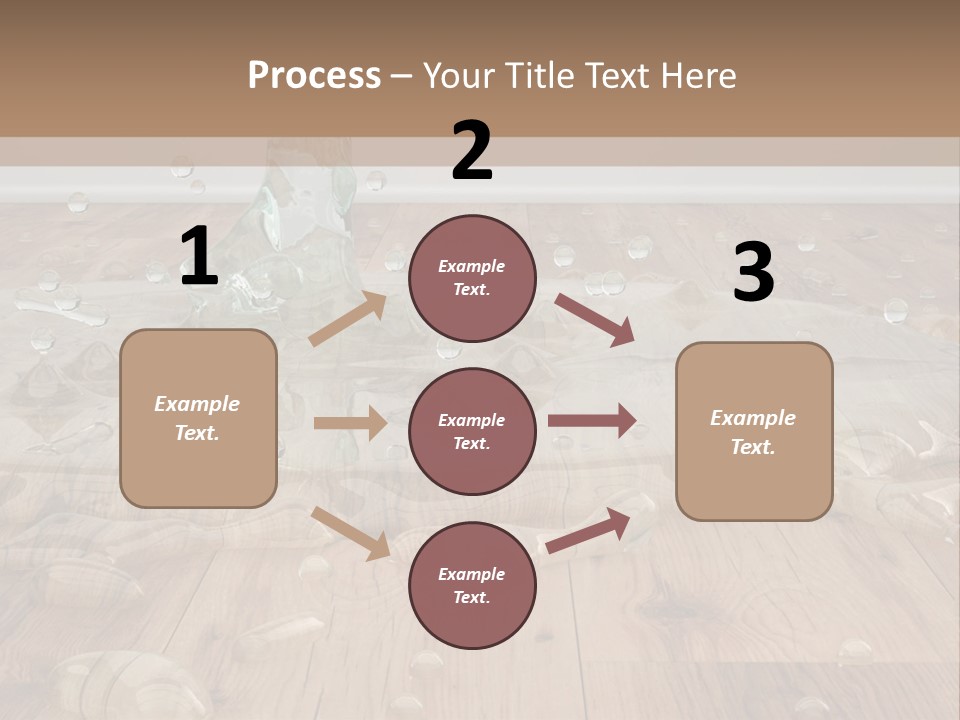 Leaking Wet Liquid PowerPoint Template