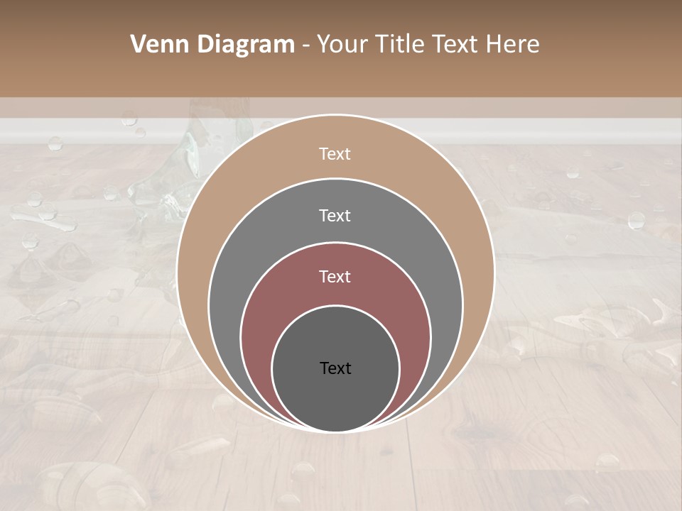 Leaking Wet Liquid PowerPoint Template