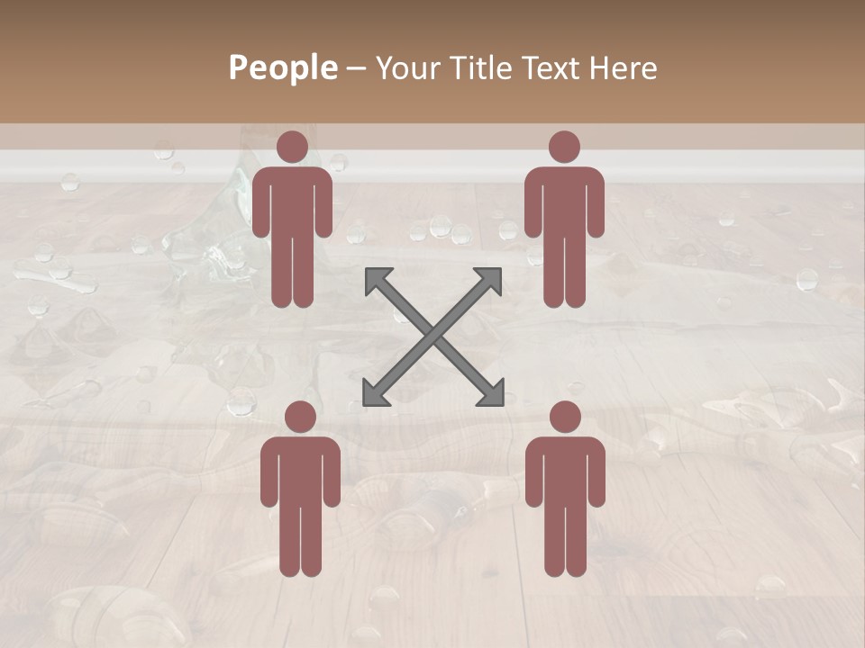 Leaking Wet Liquid PowerPoint Template