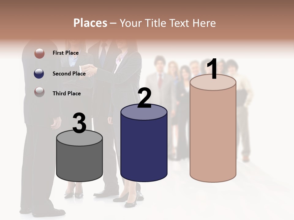 Success Team Person PowerPoint Template