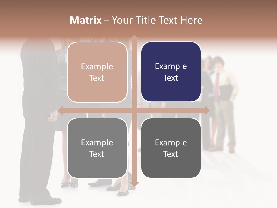 Success Team Person PowerPoint Template