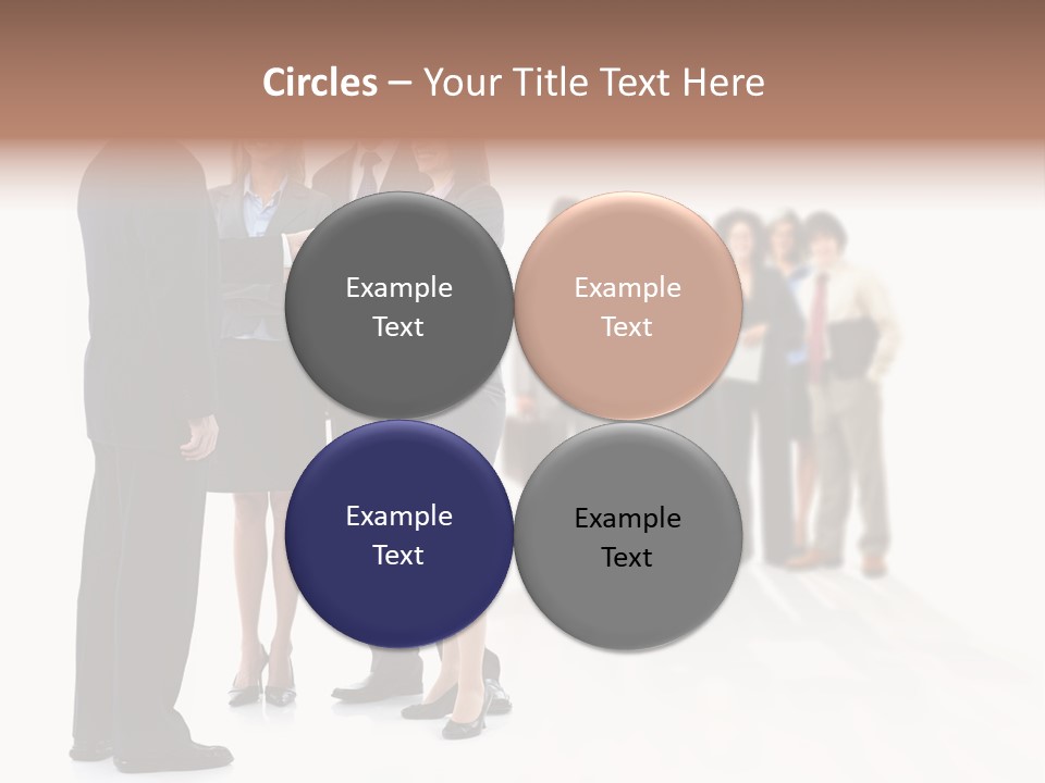 Success Team Person PowerPoint Template