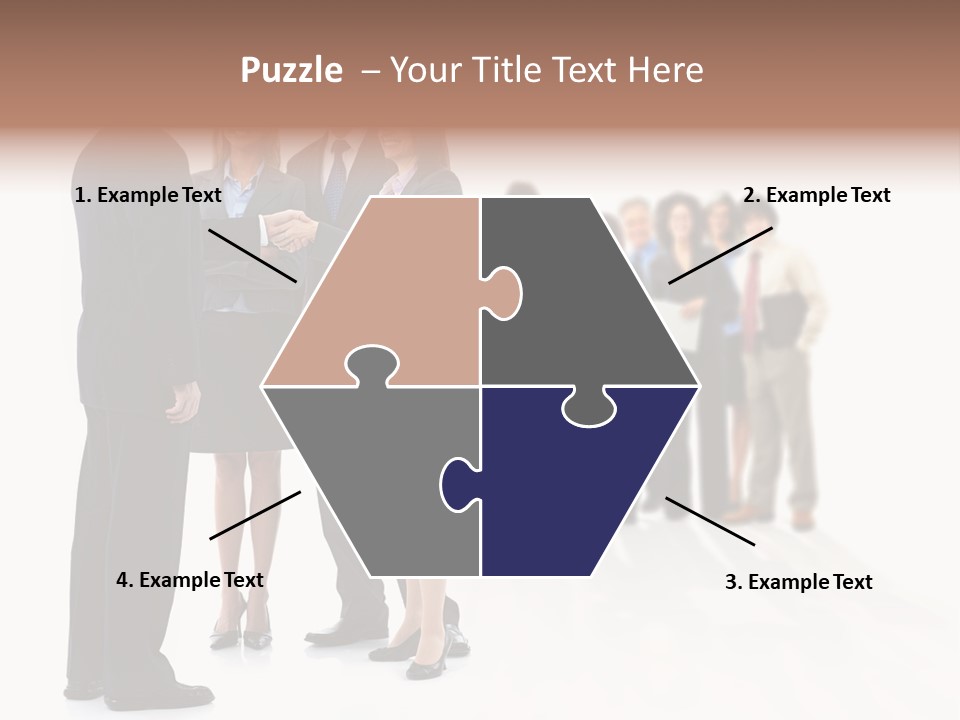 Success Team Person PowerPoint Template