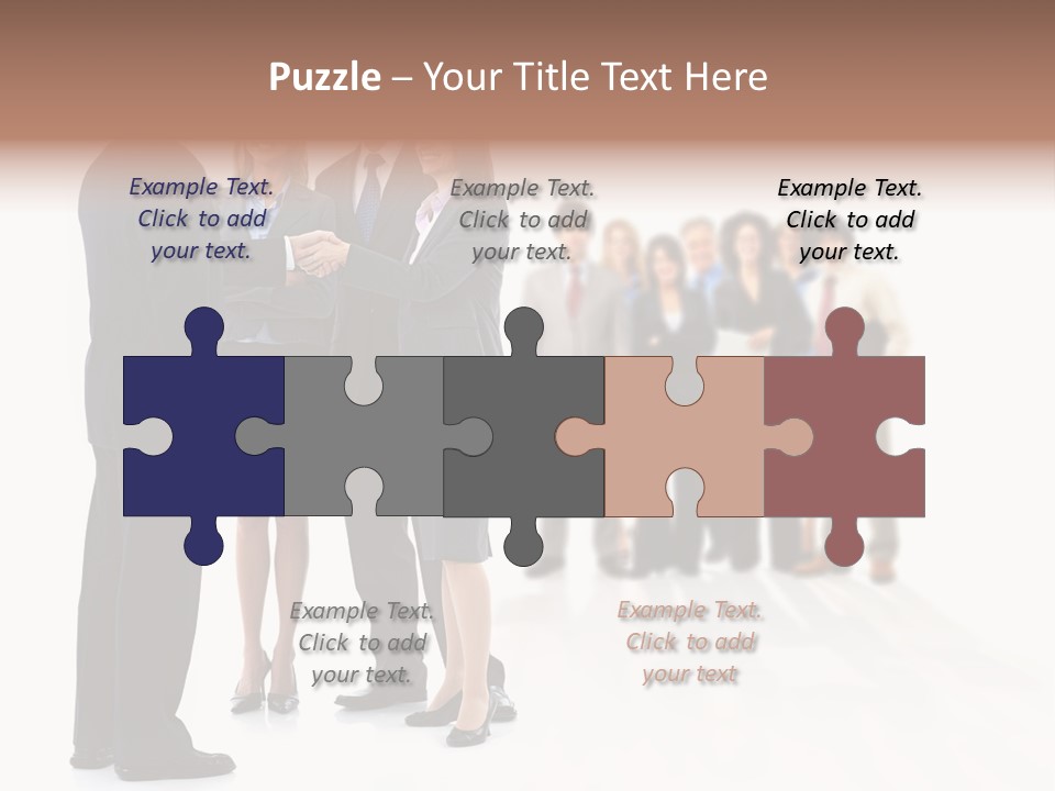 Success Team Person PowerPoint Template