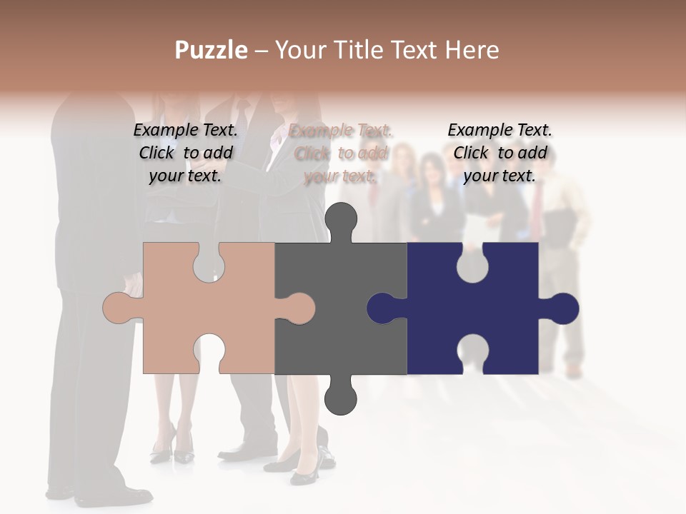 Success Team Person PowerPoint Template