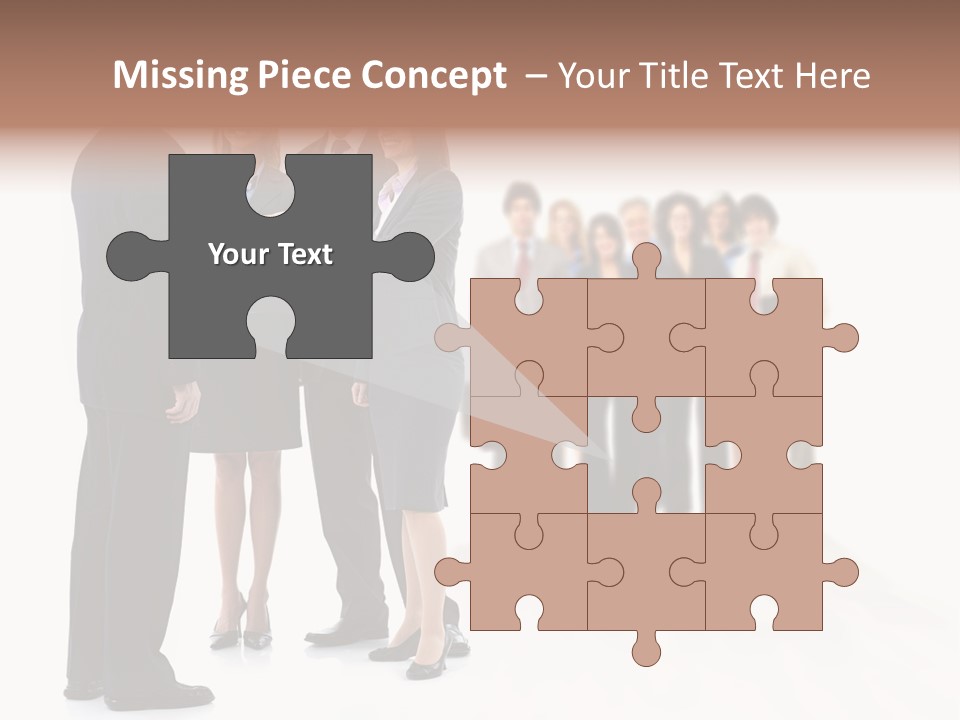 Success Team Person PowerPoint Template