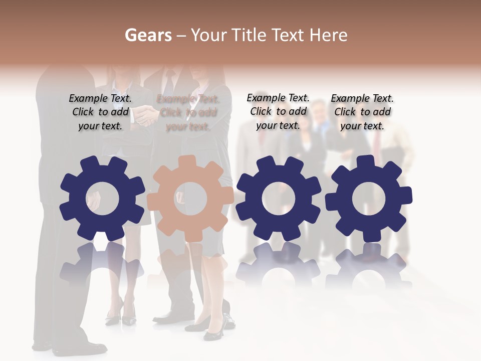 Success Team Person PowerPoint Template