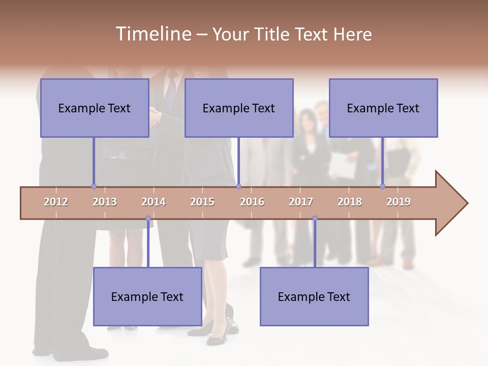 Success Team Person PowerPoint Template
