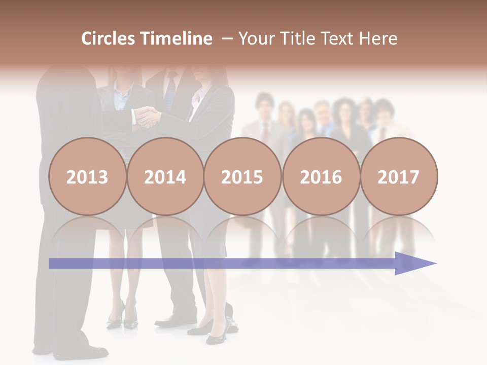 Success Team Person PowerPoint Template