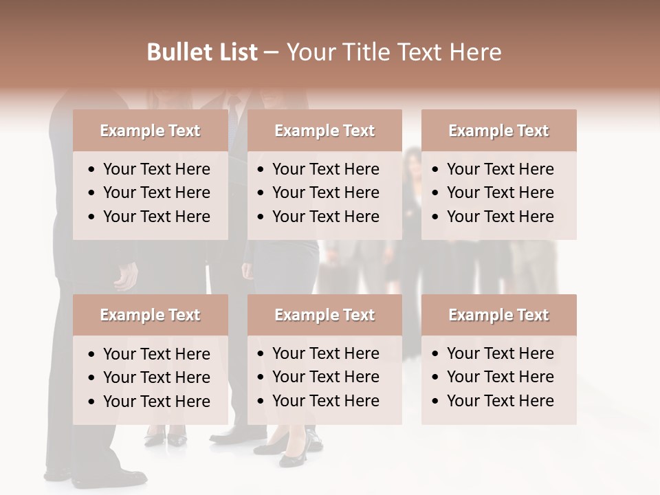 Success Team Person PowerPoint Template