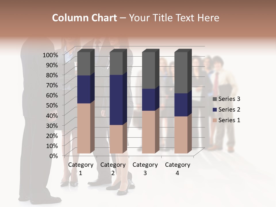 Success Team Person PowerPoint Template