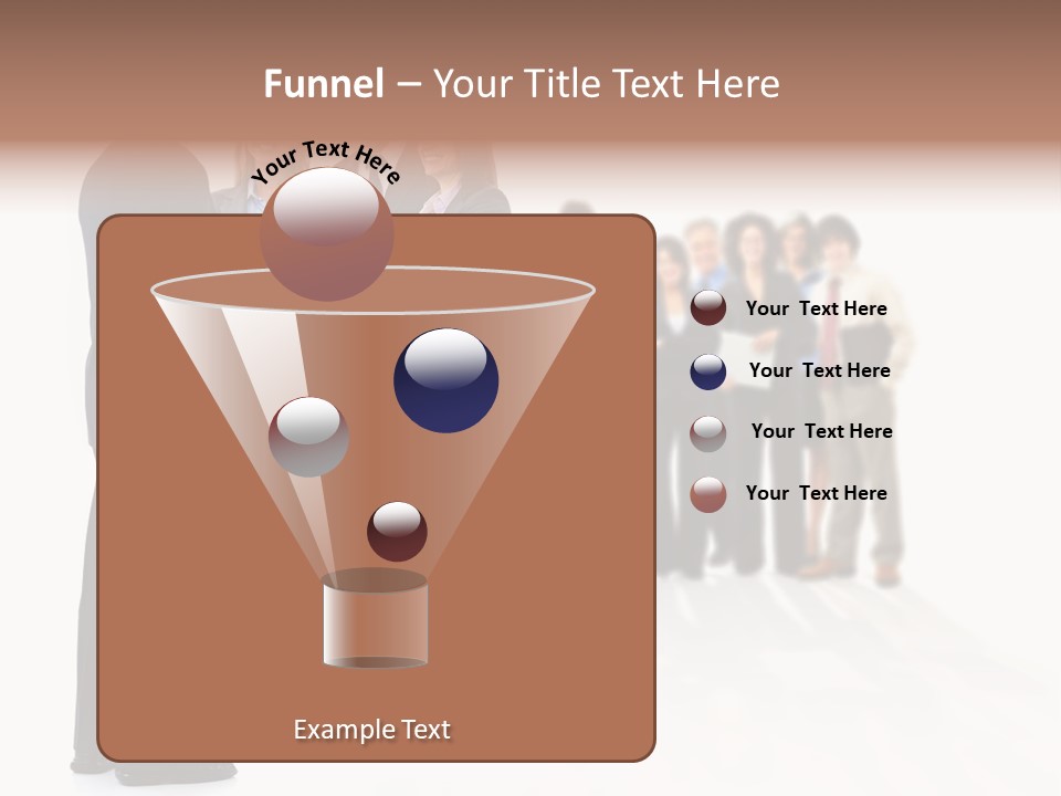 Success Team Person PowerPoint Template