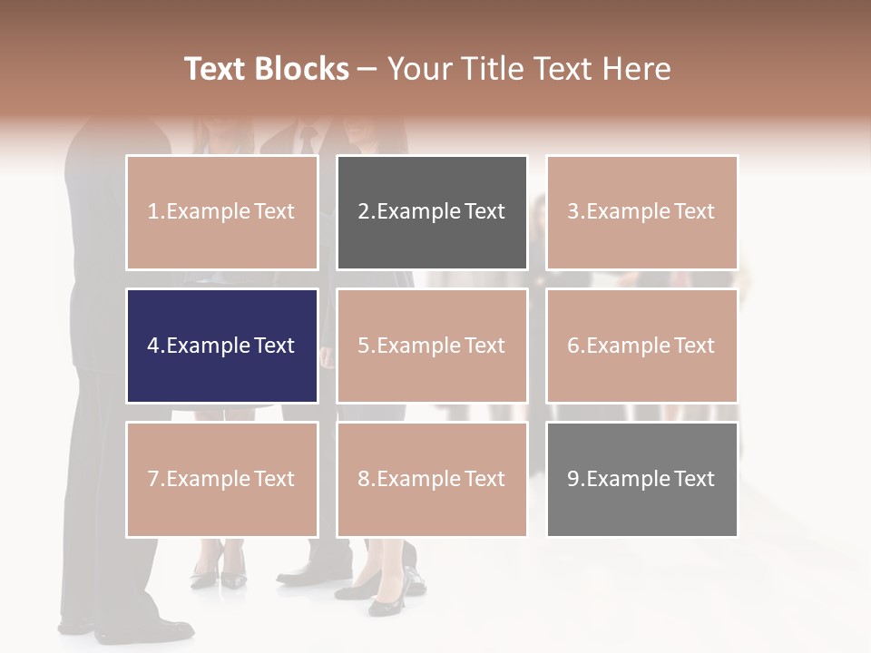 Success Team Person PowerPoint Template
