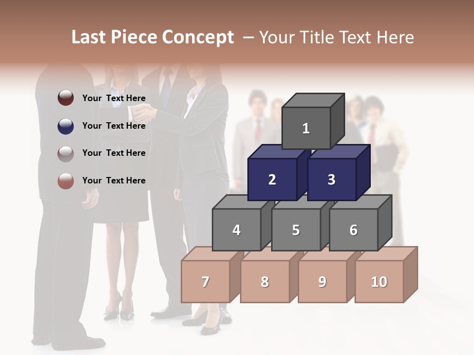 Success Team Person PowerPoint Template