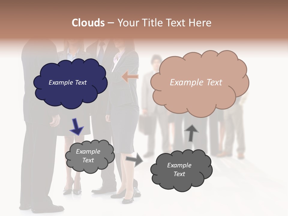 Success Team Person PowerPoint Template