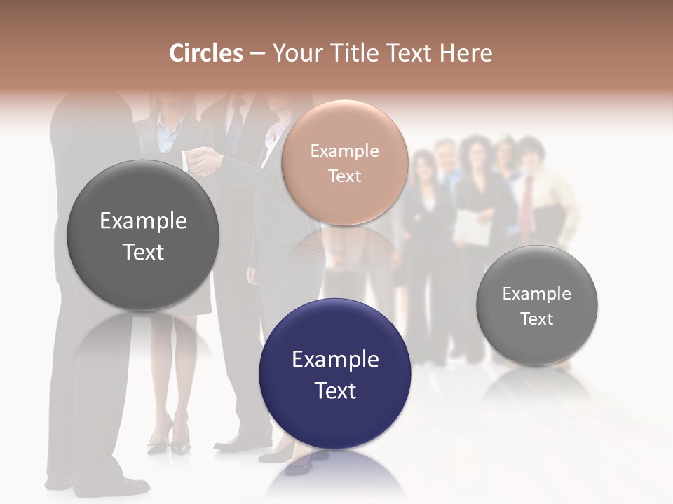 Success Team Person PowerPoint Template