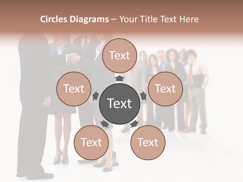 Success Team Person PowerPoint Template