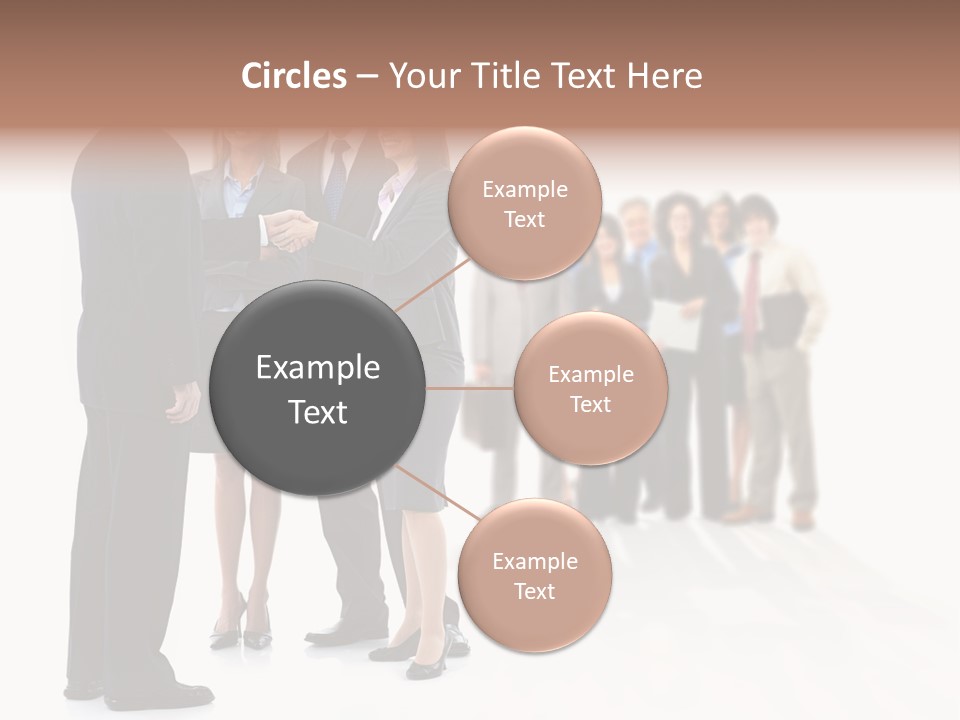 Success Team Person PowerPoint Template