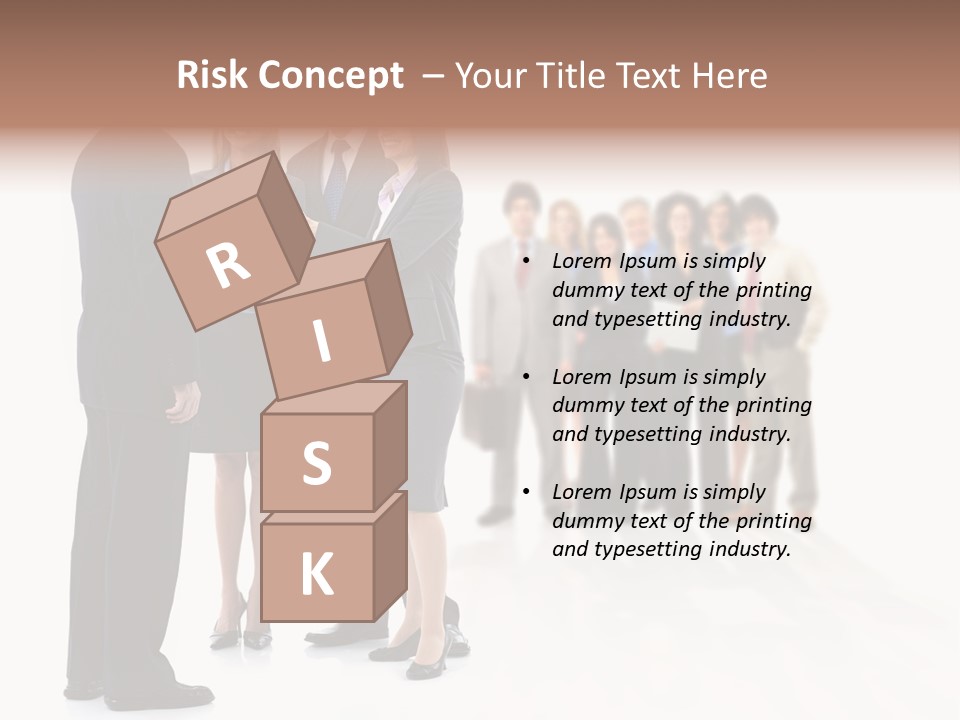 Success Team Person PowerPoint Template