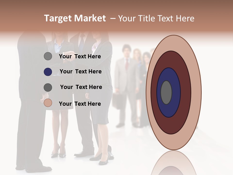 Success Team Person PowerPoint Template