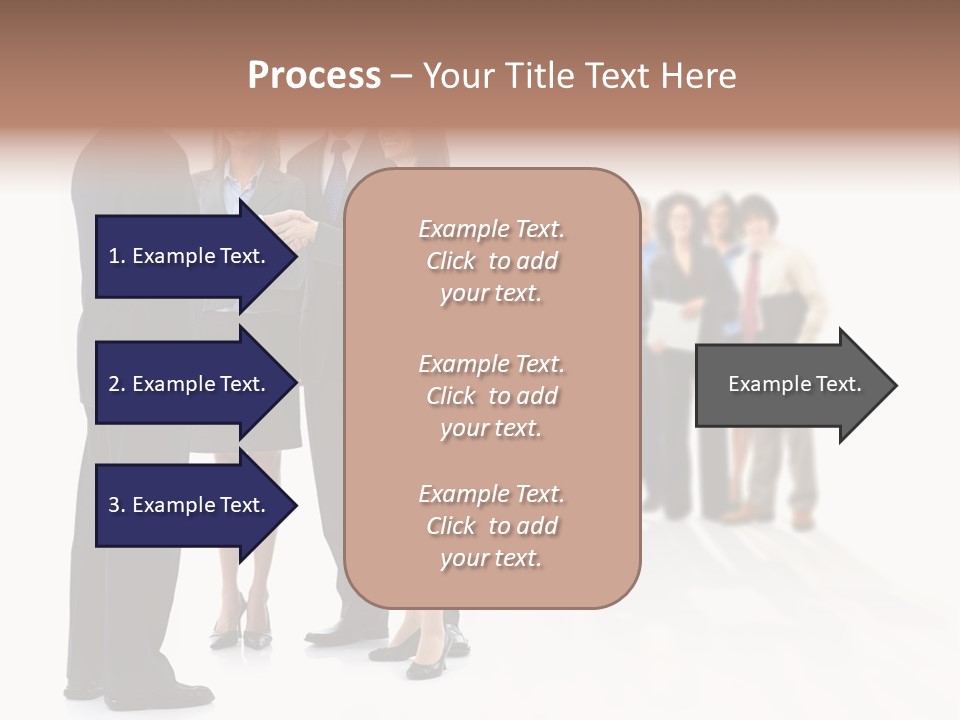 Success Team Person PowerPoint Template