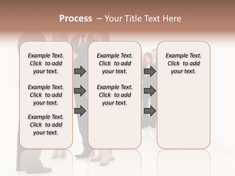 Success Team Person PowerPoint Template