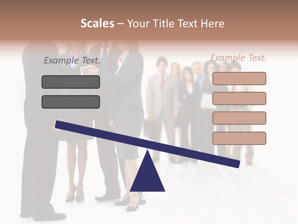 Success Team Person PowerPoint Template