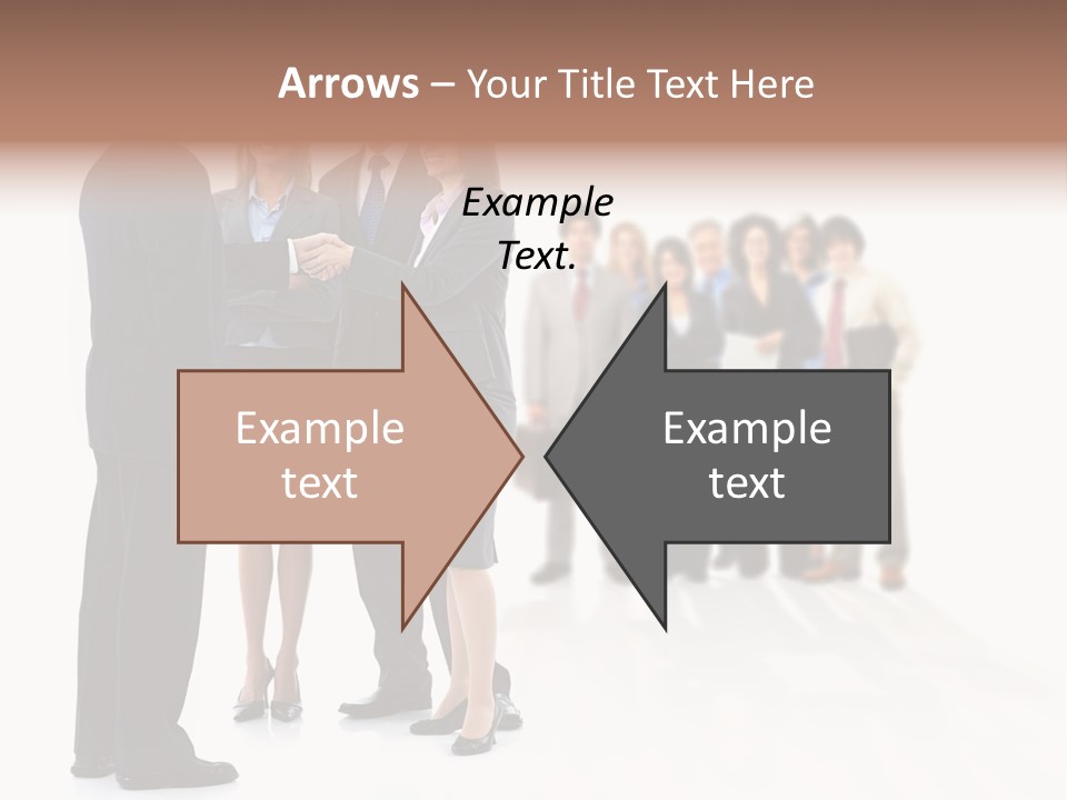 Success Team Person PowerPoint Template