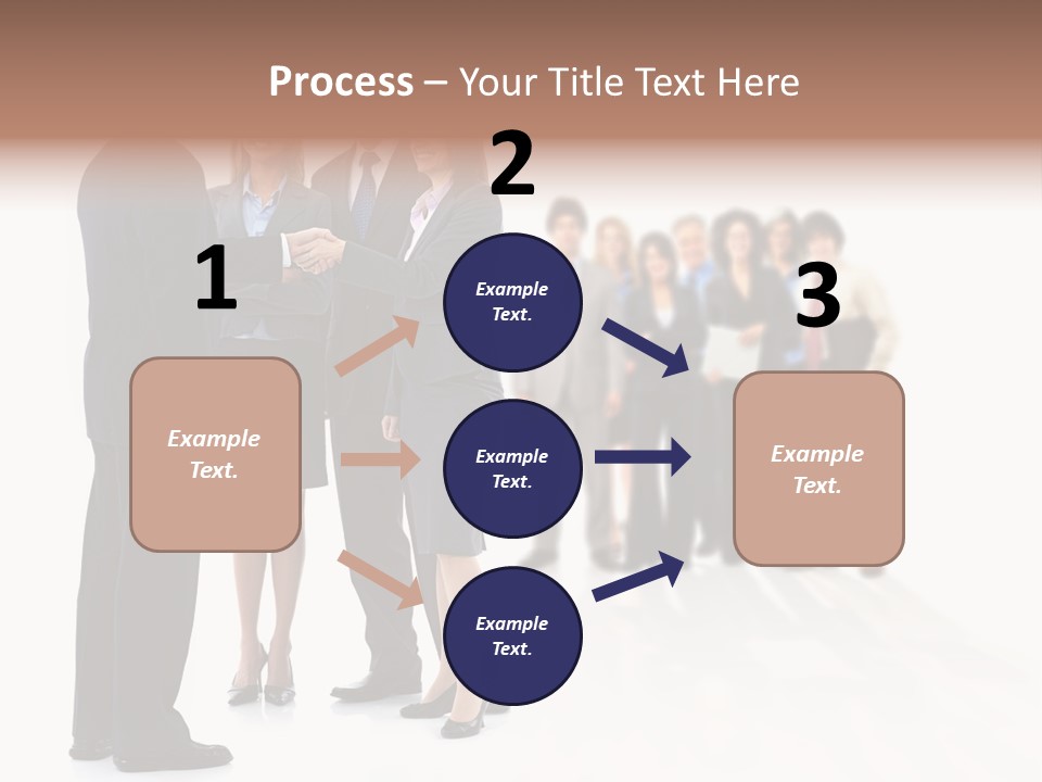 Success Team Person PowerPoint Template