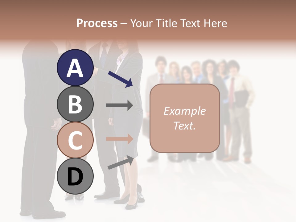 Success Team Person PowerPoint Template