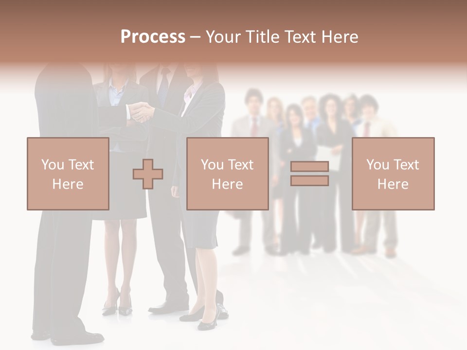 Success Team Person PowerPoint Template