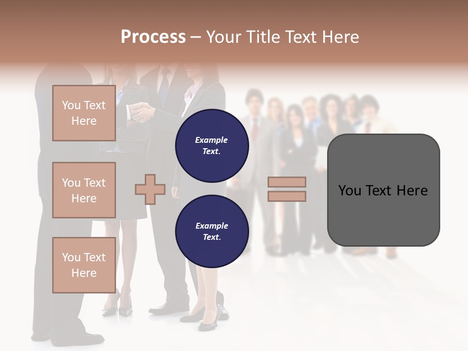Success Team Person PowerPoint Template