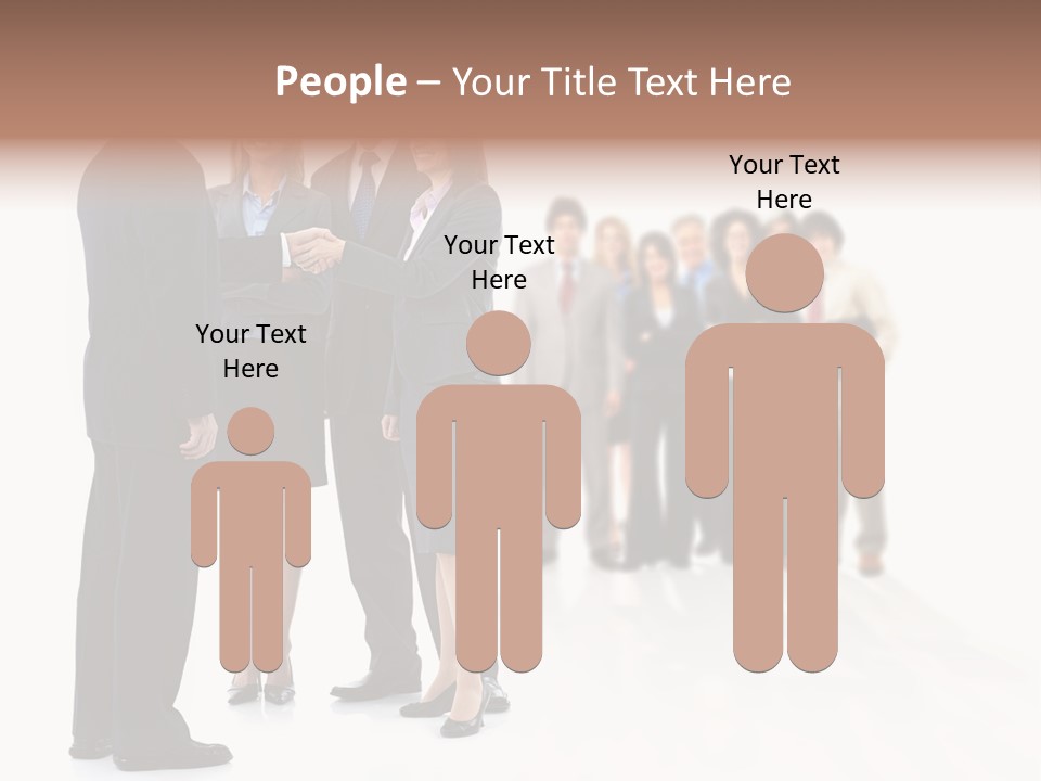 Success Team Person PowerPoint Template
