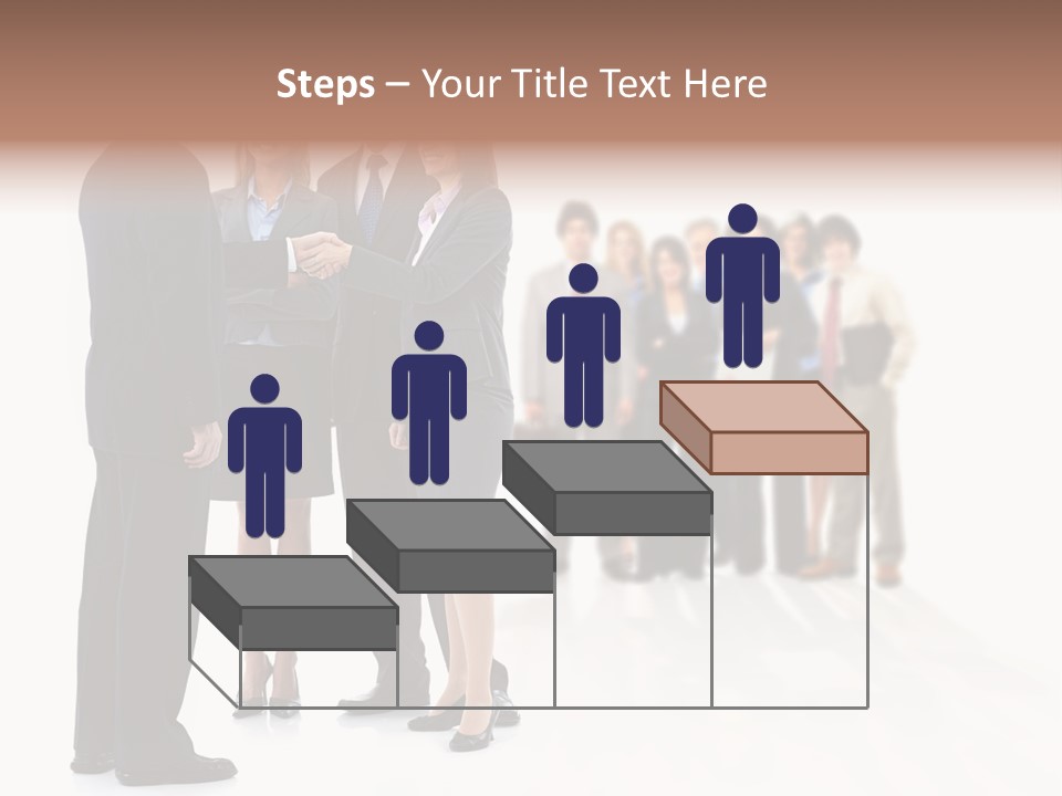 Success Team Person PowerPoint Template