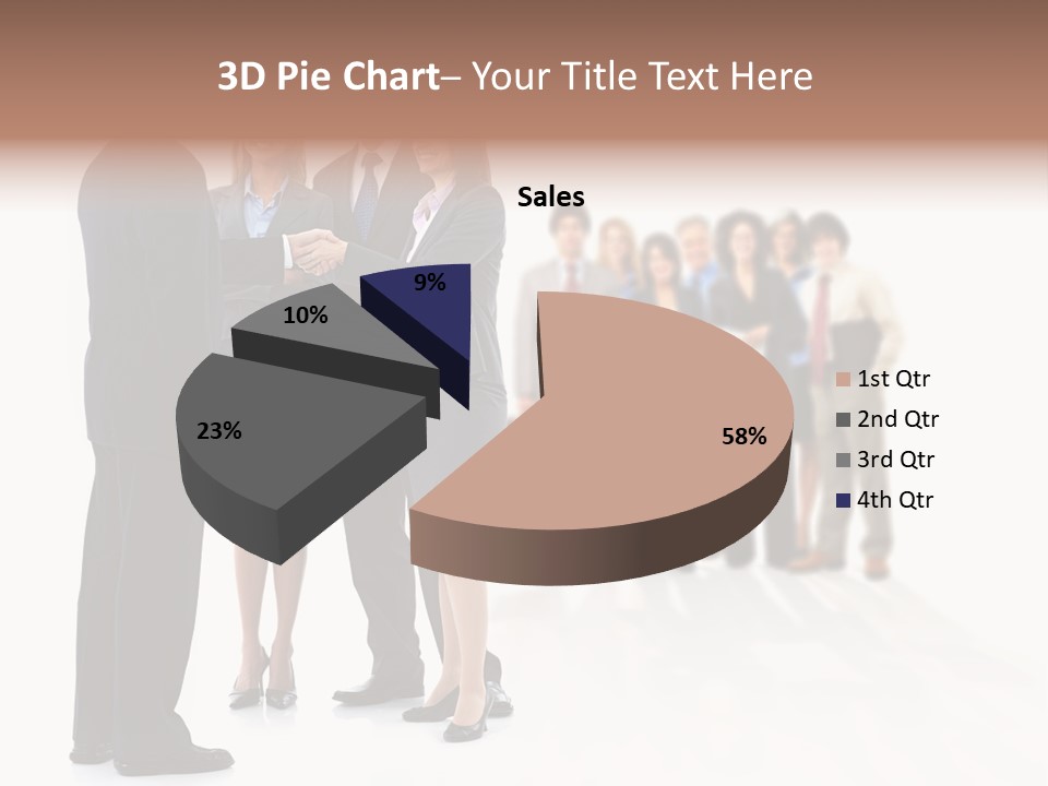 Success Team Person PowerPoint Template