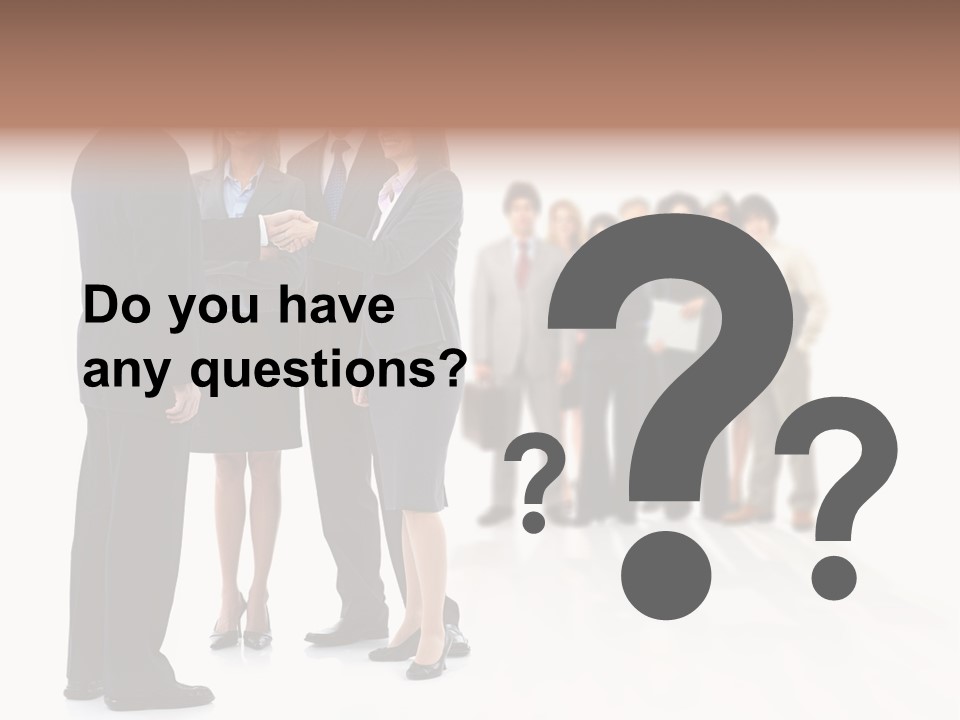 Success Team Person PowerPoint Template