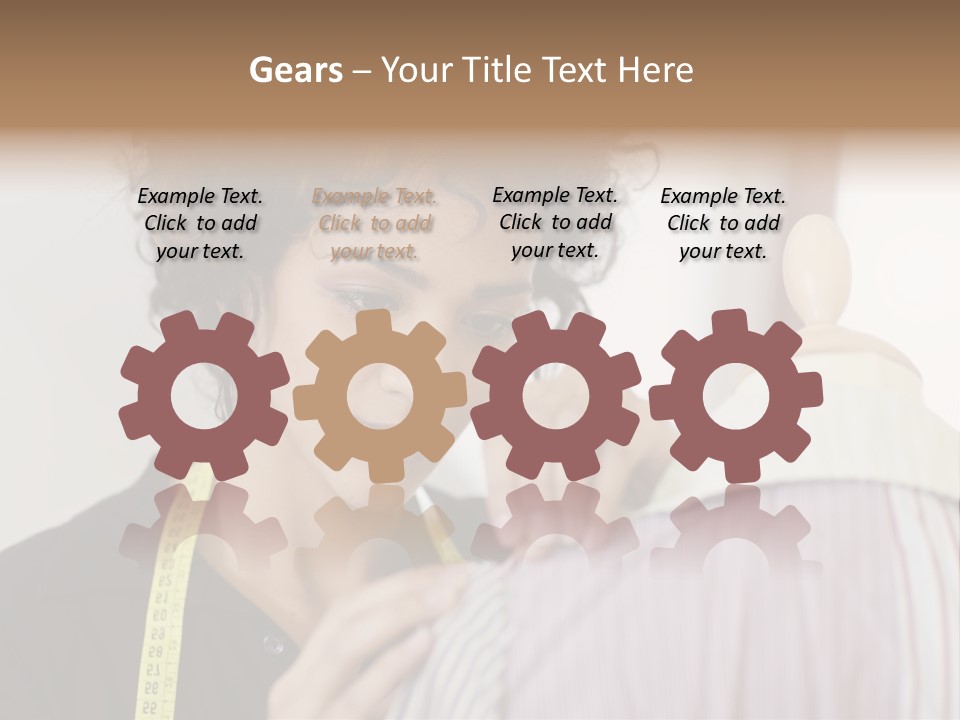 Farming Spoon Harvesting PowerPoint Template