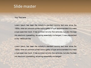 Farming Spoon Harvesting PowerPoint Template