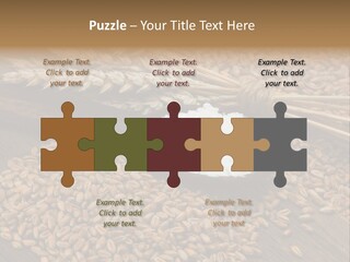 Farming Spoon Harvesting PowerPoint Template