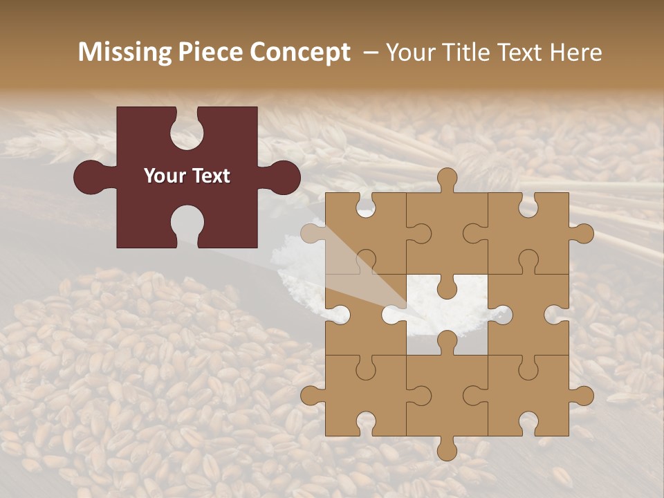 Farming Spoon Harvesting PowerPoint Template